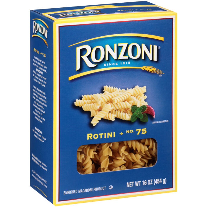 Ronzoni, Rotini Box, Case Of 12, 16 Oz - Image 1