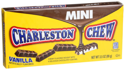 Charlestone Chew, Charleston Vanilla Mini Theater Box, Case Of 12, 3.5 Oz