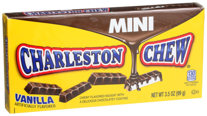 Charlestone Chew, Charleston Vanilla Mini Theater Box, Case Of 12, 3.5 Oz - Image 1