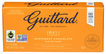 Guittd Bar,Choc,Semisweet,64% 3/2 Oz