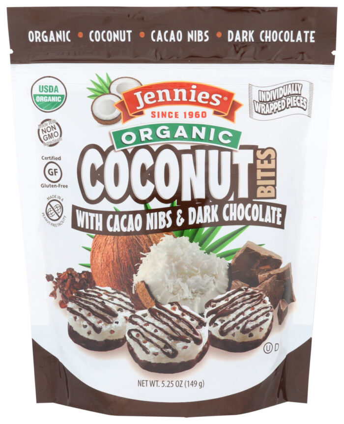 Jennie Ccnut Bites,Og2,Cacao Chc 5.25 Oz - Image 1