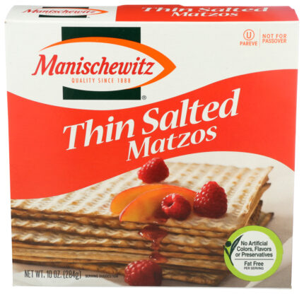 Mansch Matzo,Thin,Salted 10 Oz