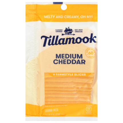 Tilla Cheese,Sliced,Med,Chdr 8 Oz