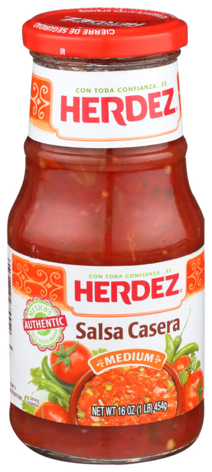 Herdez, Salsa Casera Medium, Case Of 12, 16 Oz