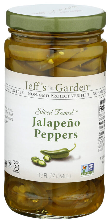 Jeffsg Jalapeno Ppr,Sliced Tamed 12 Oz