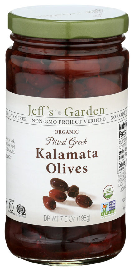 Jeffsg Olives,Og2,Kalamata,Pittd 7 Oz