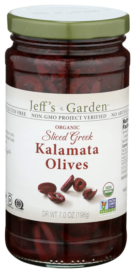 Jeffsg Olives,Og2,Kalamata,Slice 7 Oz