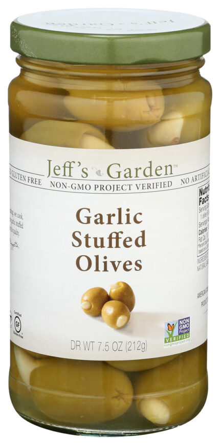 Jeffsg Olives,Garlic Stuffed 7.5 Oz