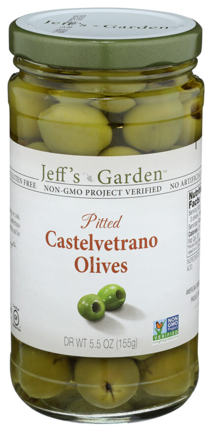 Jeffsg Olives,Pitted,Castelvtrno 5.5 Oz