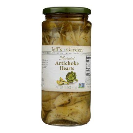 Jeffsg Artichoke Hearts,Marinatd 14.5 Oz