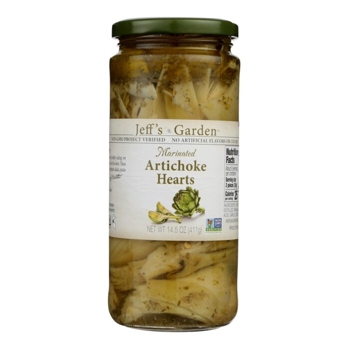 Jeffsg Artichoke Hearts,Marinatd 14.5 Oz - Image 1