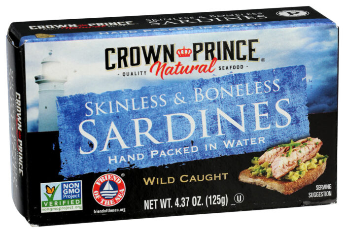 Crown Sardines,Skinless Bnls 4.37 Oz - Image 1