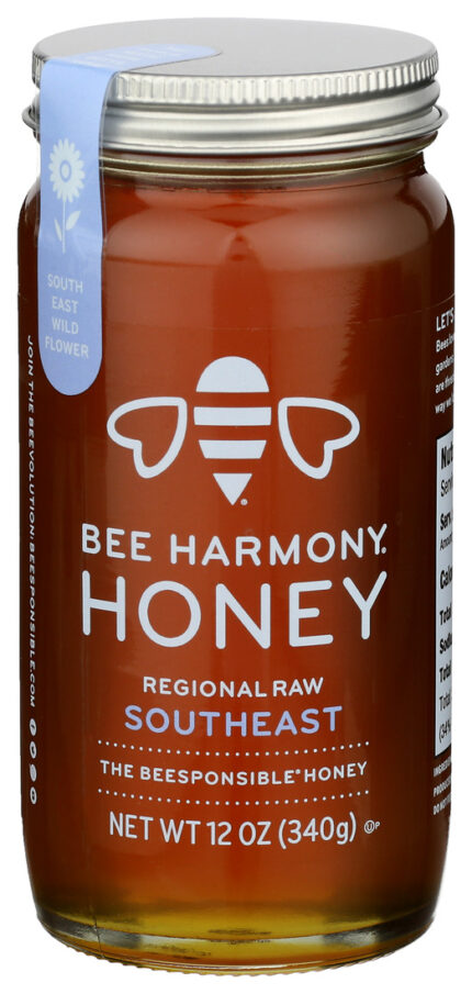 Beehar Honey,Raw,Regionl S East 12 Oz