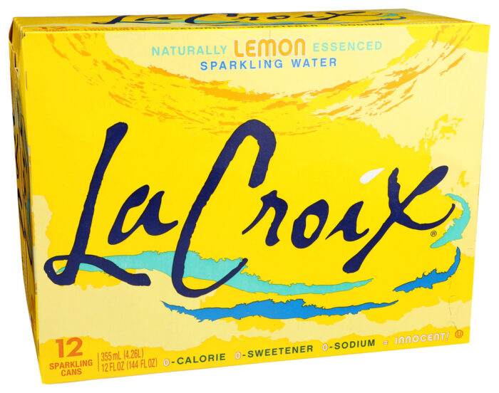 Lacroix, Sparkling Water Lemon, Case Of 2, 144 Fl Oz - Image 1