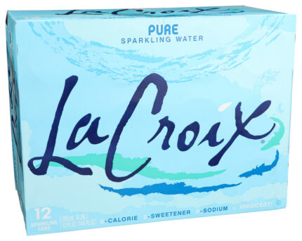 Lacroix, Natural Sparkling Water, Case Of 2, 144 Fl Oz