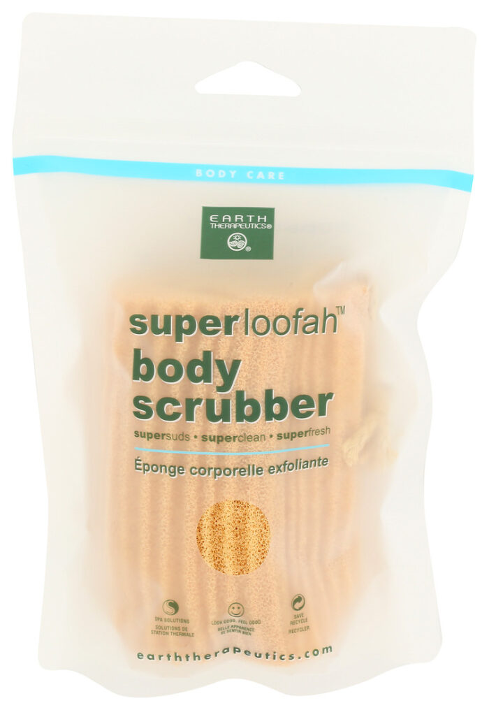 Erthep Loofah,Body Scubber,Green Ct - Image 1