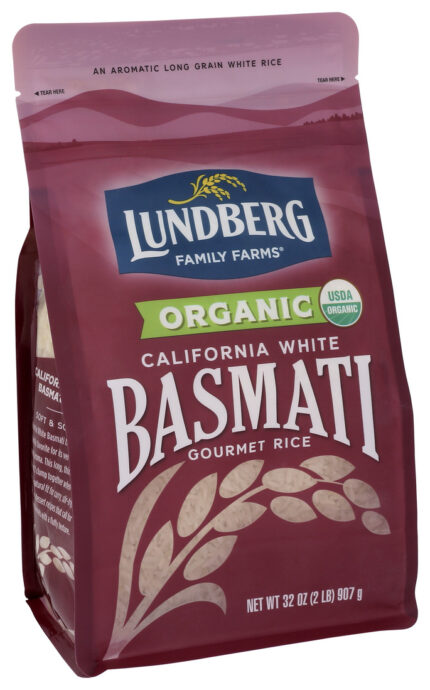 Lundbg Rice,Og1,Basmati,White 2 Lb