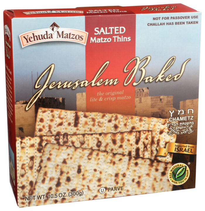 Yehuda Matzo Thins,Salted 10.5 Oz - Image 1
