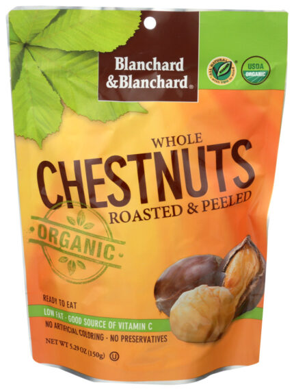 Blanch Chestnuts,Og2,Whl&Peeled 5.2 Oz