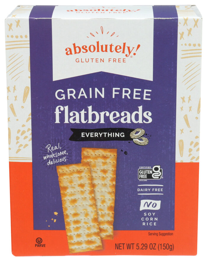 Absgf Flatbreads,Everything 5.29 Oz - Image 1