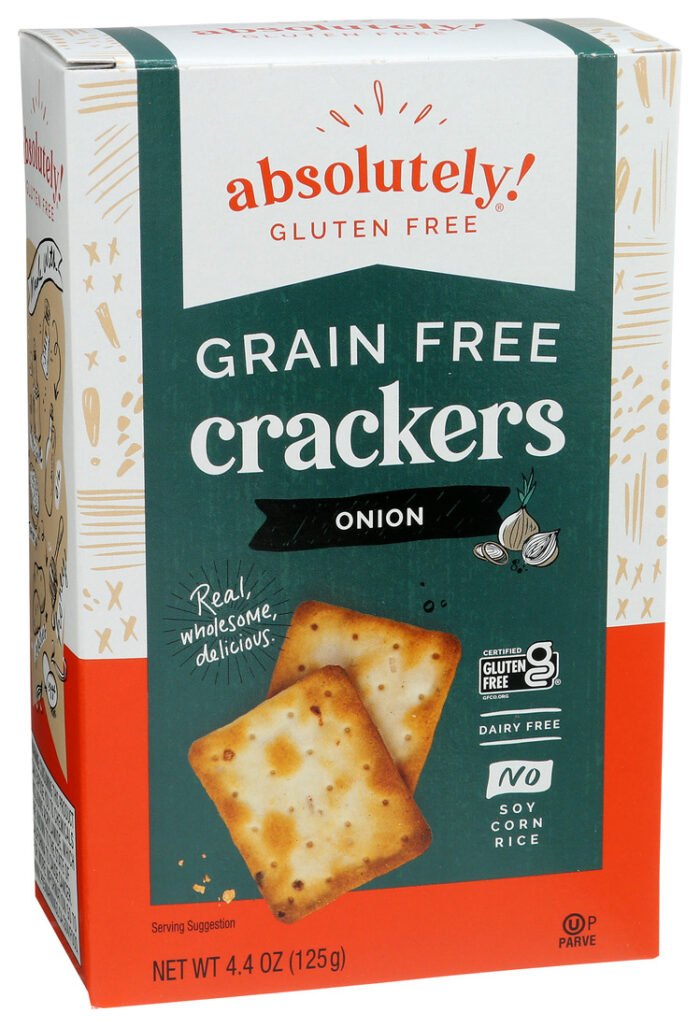 Absgf Crackers,Toasted Onion 4.4 Oz - Image 1