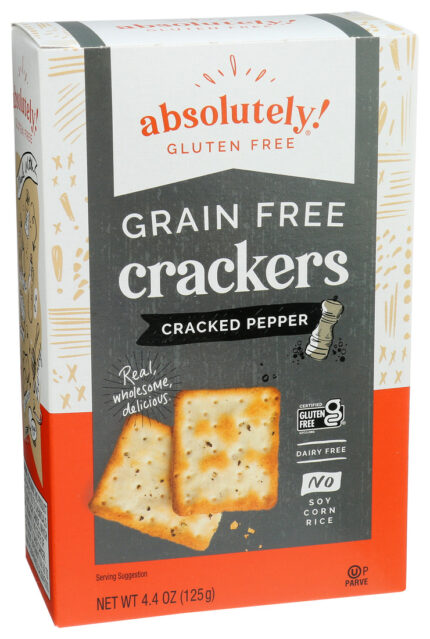 Absgf Crackers,Cracked Pepper 4.4 Oz