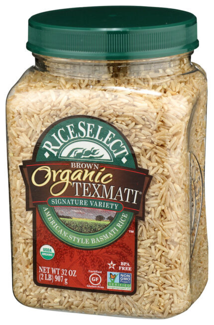 Rselct Rice,Og2,Texmati,Brown 32 Oz