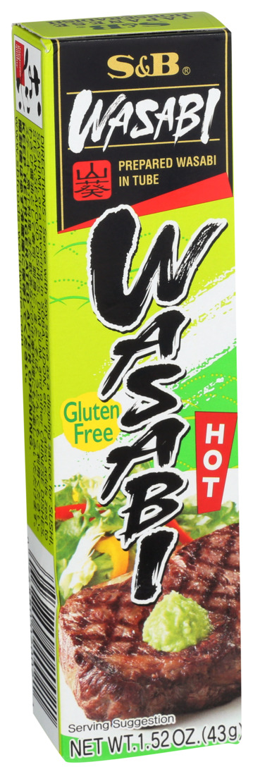 S&B Wasabi Tube 1.52 Oz
