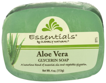Clrnat Bar Soap,Glyc,Aloe 4 Oz