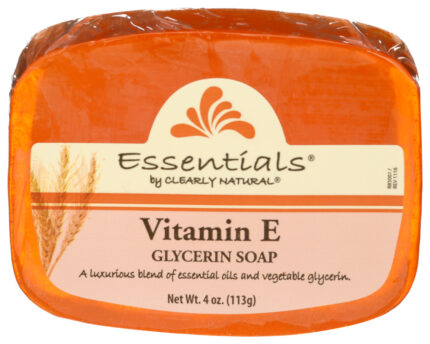 Clrnat Bar Soap,Glyc,Vitamin E 4 Oz