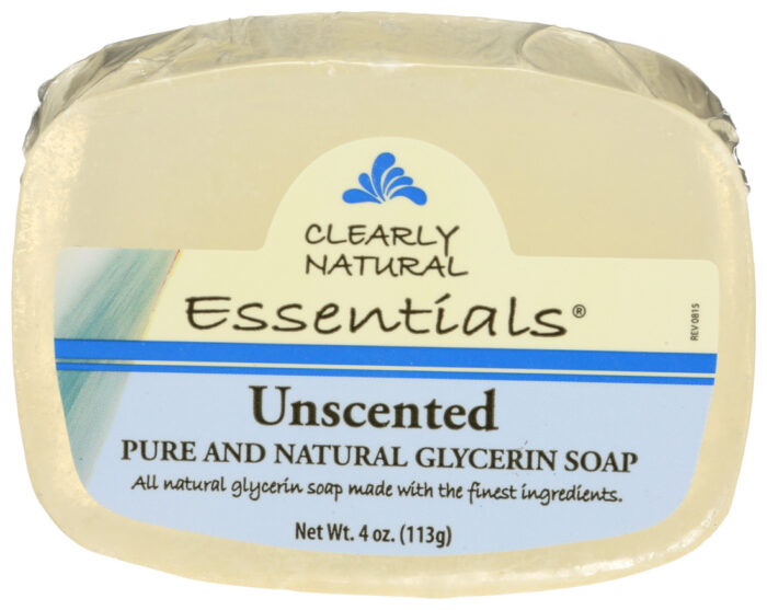 Clrnat Bar Soap,Glyc,Unscented 4 Oz - Image 1