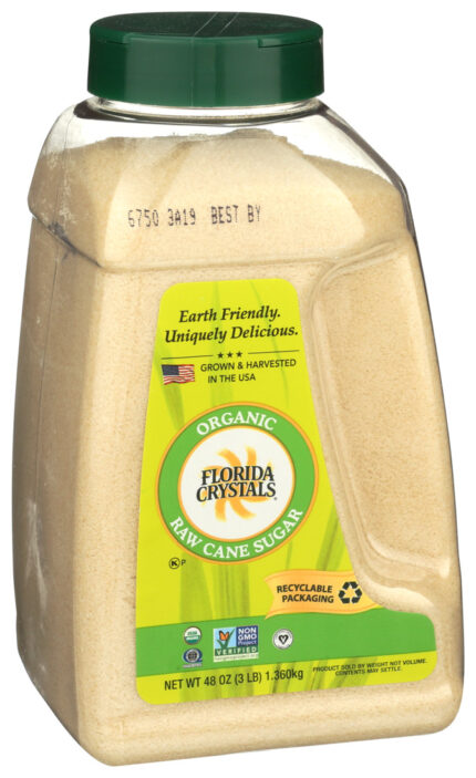 Florida Crystals, Organic Cane Sugar, Case Of 6, 48 Oz