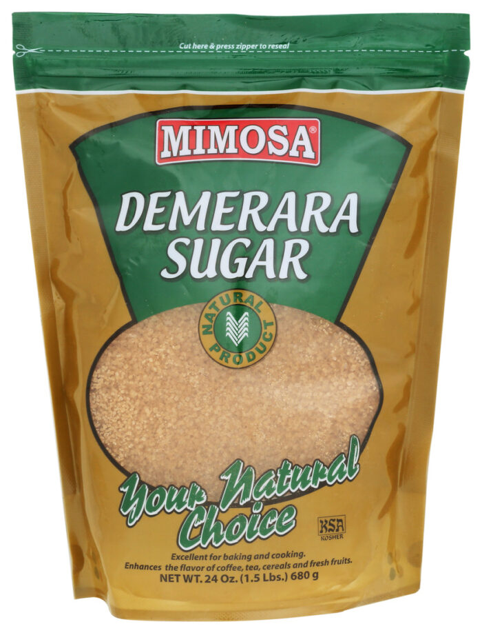 Mimosa, Demerara Natural Sugar 1.5 Lb, Case Of 12, 24 Oz - Image 1