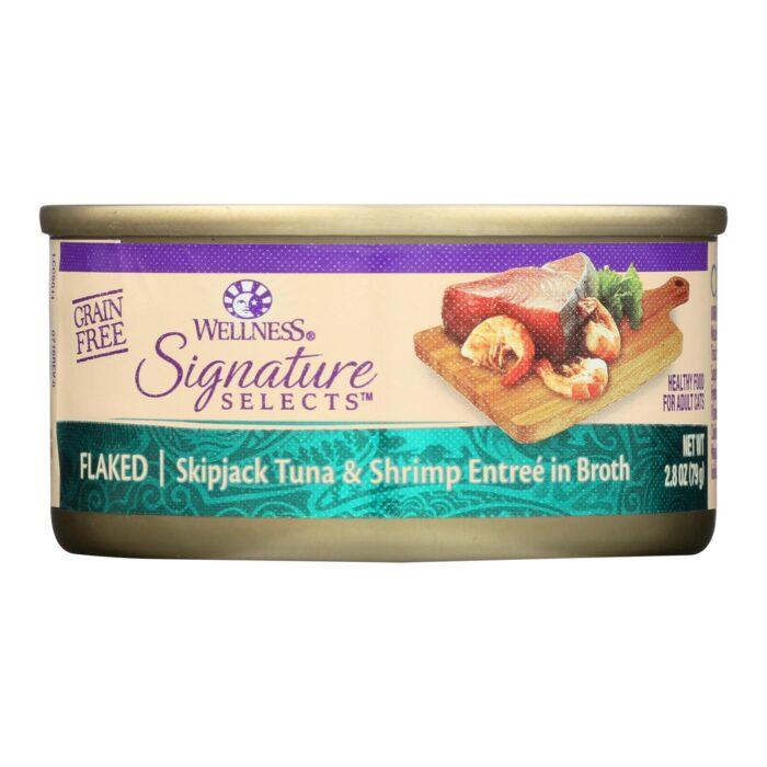 Welnes Cat,Can,Tuna,Shrimp,Sslct 2.8 Oz - Image 1