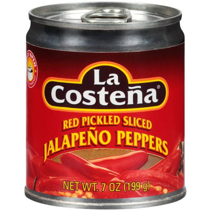 La Costena, Red Pickled Sliced Jalapeno Peppers, Case Of 24, 7 Oz - Image 1