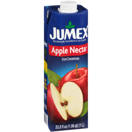 Jumex, Fruit Nectar Apple, Case Of 12, 33.81 Fl Oz