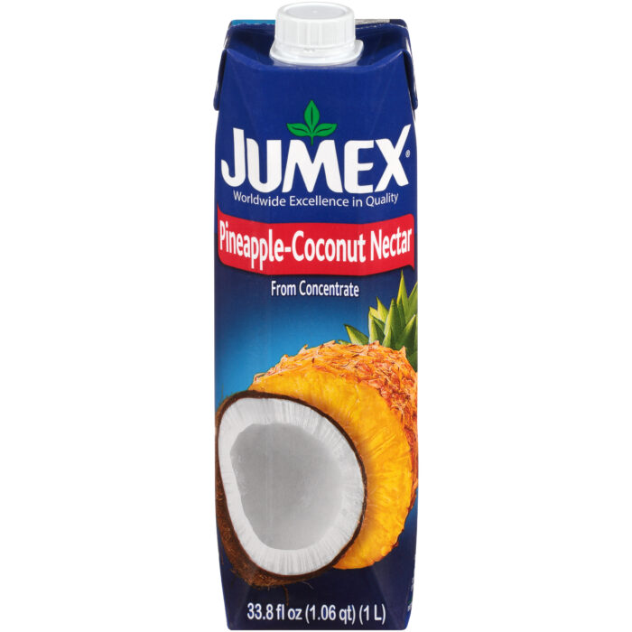 Jumex, Coconut Pineapple Nectar From Concentrate, Case Of 12, 33.8 Fl Oz - Image 1