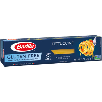 Barilla, Gluten Free Fettuccine Pasta Box, Case Of 12, 12 Oz