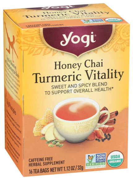 Yogi Tea,Og2,Hny Chai Turmeric 16 Bag