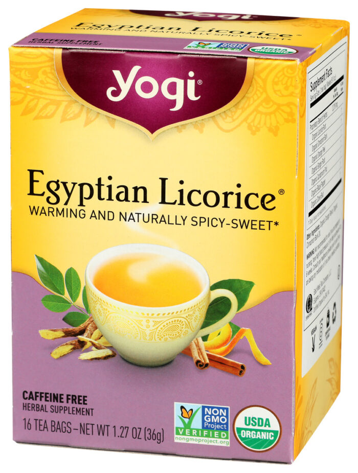 Yogi Tea,Og2,Egyptian,Licorice 16 Bag - Image 1