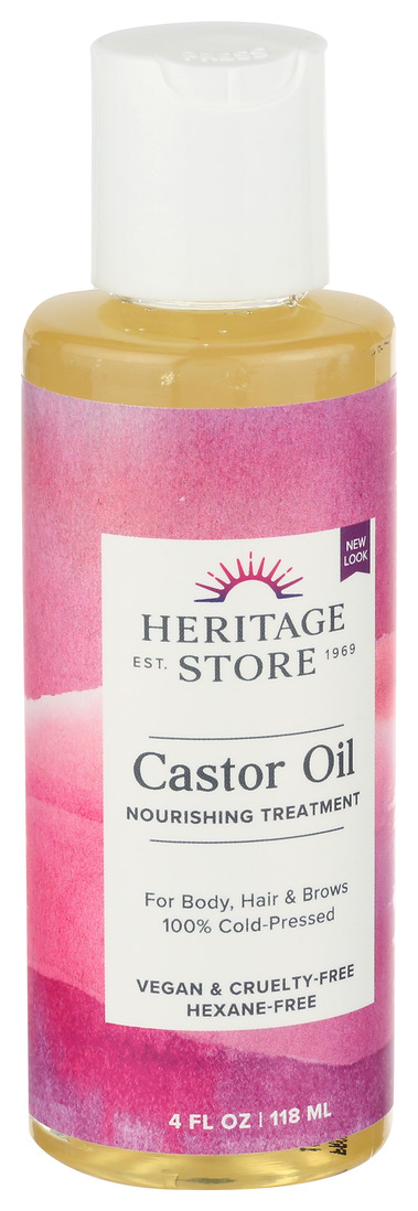 Heritg Castor Oil 4 Fz