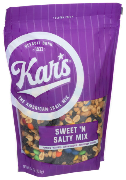 Kars, Trail Mix Sweet 'N Salty, Case Of 6, 34 Oz