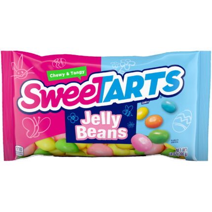 Sweetarts, Chewy And Tangy Jelly Beans, Case Of 24, 14 Oz
