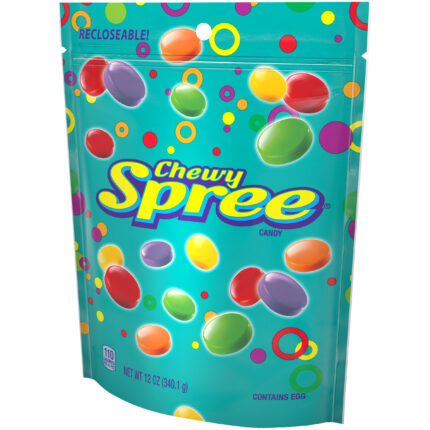 Nestle, Spree Assorted Chewy Stand Up Bag, Case Of 8, 12 Oz