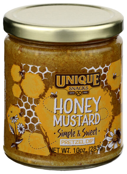 Unique Pretzel Dip,Honey Mustard 10 Oz
