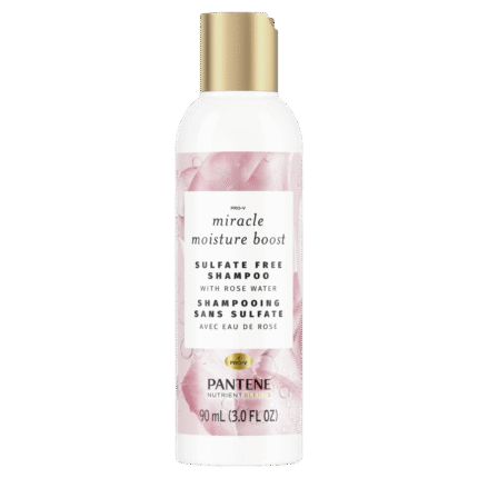Pantene, Pro-V Nutrient Blends Miracle Moisture Boost Rose Water Shampoo, Case Of 24, 3 Fl Oz