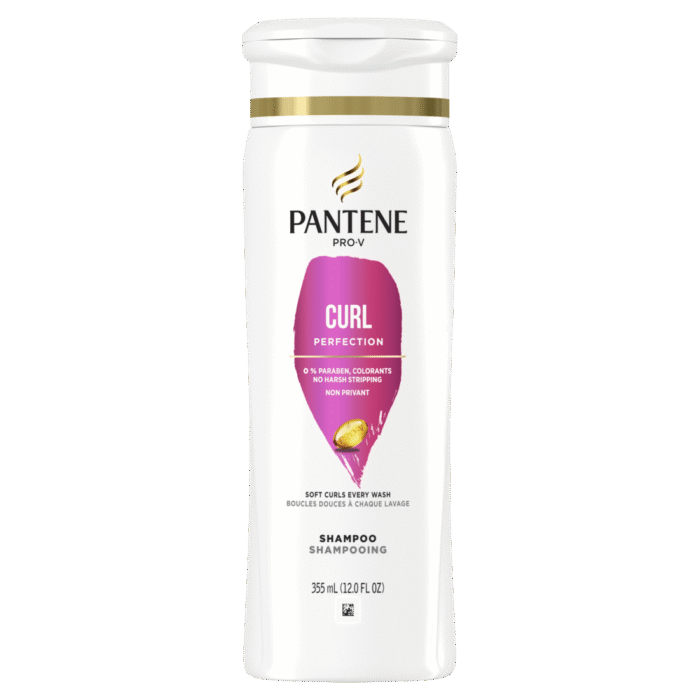 Pantene, Pro V Curl Perfection Shampoo, Case Of 6, 12 Fl Oz - Image 1