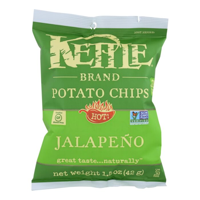 Kettle Potato Chips,Jalapeno 1.5 Oz - Image 1