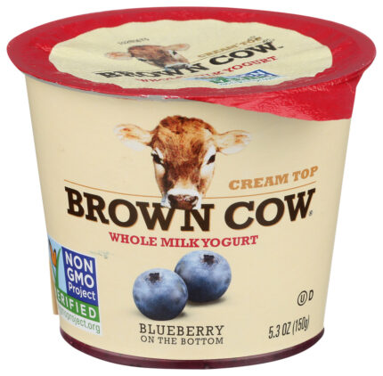 Brcow Yogurt,Crm Top,Blueberry 5.3 Oz