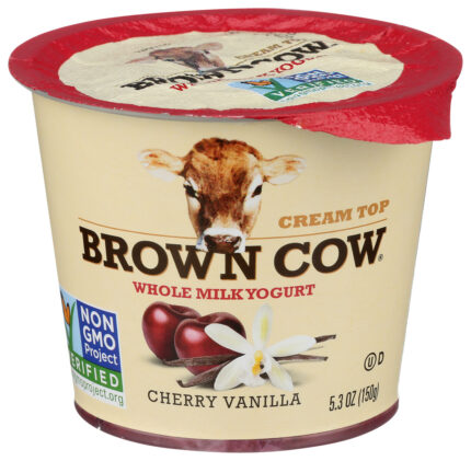 Brcow Yogurt,Crm Top,Cherry,Van 5.3 Oz